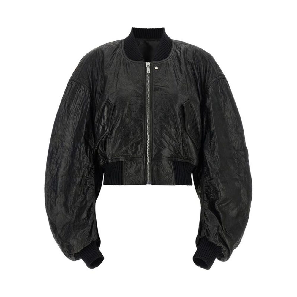 Rick Owens Women's Secchia Cropped Flight Bomber Jacket